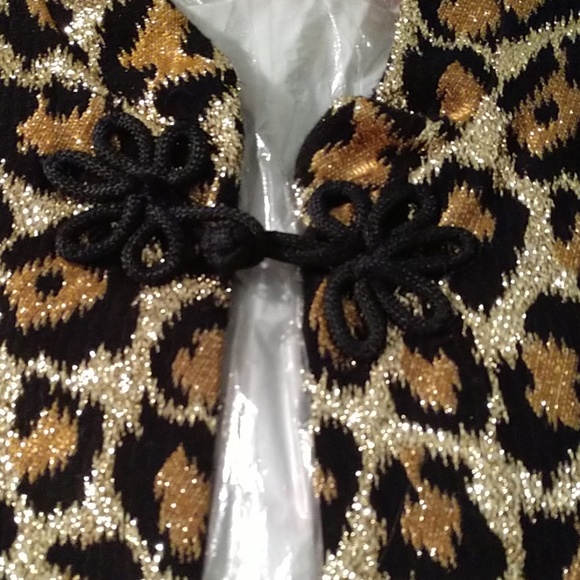 Vintage Cheetah Saks fifth Ave coat - Picture 2 of 3